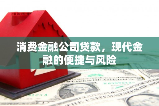 深州消费金融公司贷款，现代金融的便捷与风险
