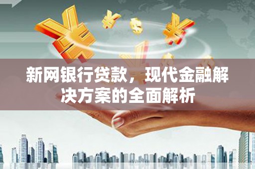 深州新网银行贷款，现代金融解决方案的全面解析