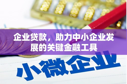 深州企业贷款，助力中小企业发展的关键金融工具