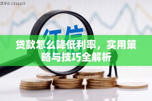 深州贷款怎么降低利率，实用策略与技巧全解析